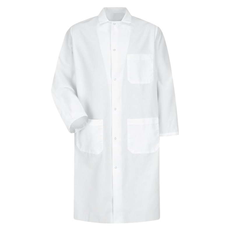 Men's Snap-Front Spun Polyester Butcher Coat Thumbnail