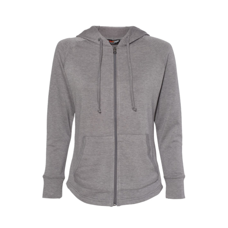 Women’s HeatLast™ Fleece Faux Cashmere Full-Zip Hooded Sweatshirt Thumbnail