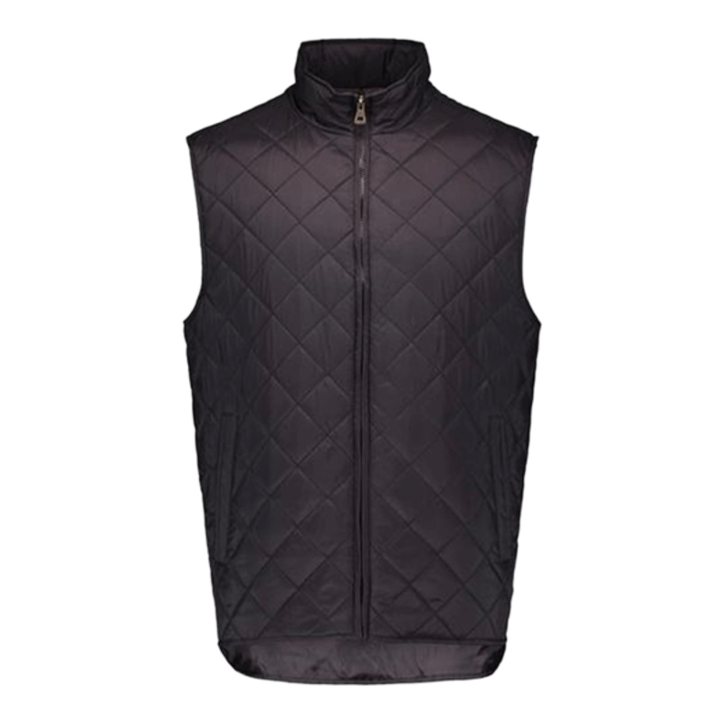 Men's Vintage Diamond Quilted Vest Thumbnail
