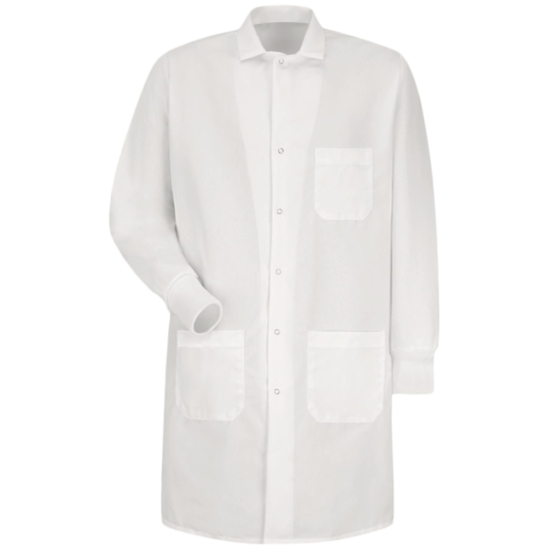 Unisex Poplin Specialized Cuffed Lab Coat Thumbnail