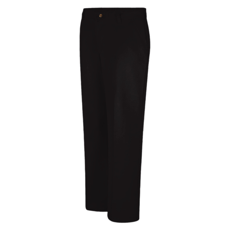 Women's Plain Front Cotton Pants Thumbnail
