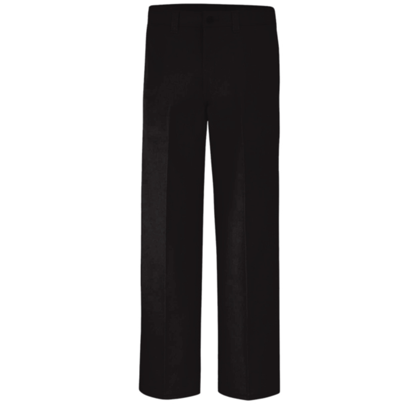 Men's Extended Sizes Flat Front Comfort Waist Pants Thumbnail