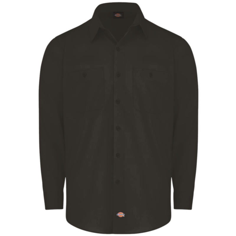 Men's Tall Industrial Worktech Ventilated Long Sleeve Work Shirt Thumbnail