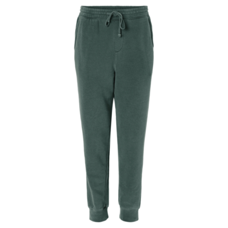 Unisex Pigment-Dyed Fleece Sweatpants Thumbnail
