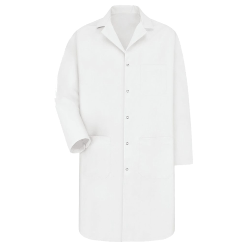 Unisex Gripper Front Lab Coat Thumbnail