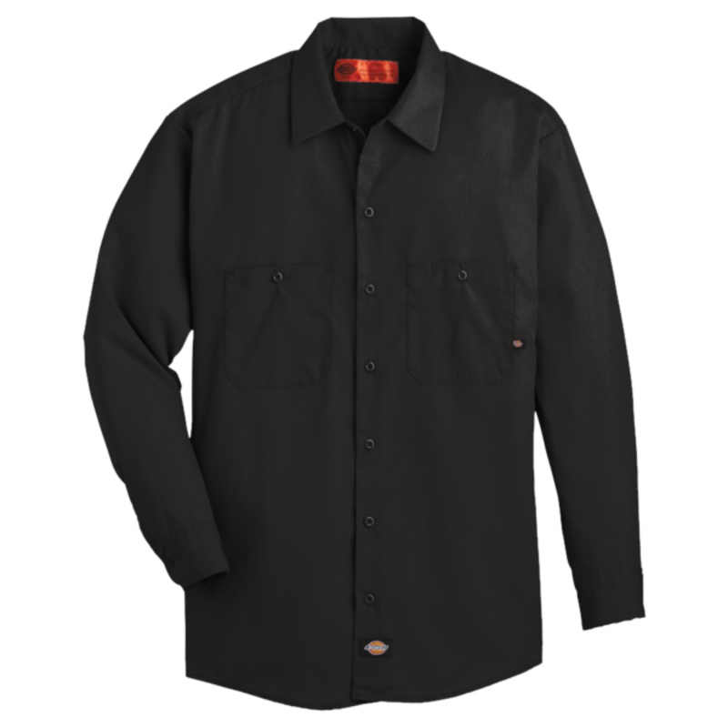 Men's Industrial Long Sleeve Work Shirt Thumbnail