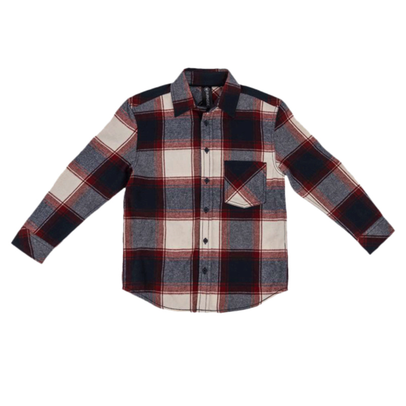 Youth Open Pocket Flannel Shirt Thumbnail