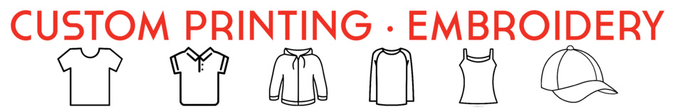 Custom Printing, Embroidery, DTG in Brooklyn