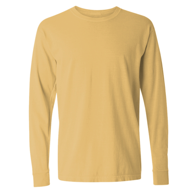 Garment-Dyed Heavyweight Long Sleeve T-Shirt Thumbnail