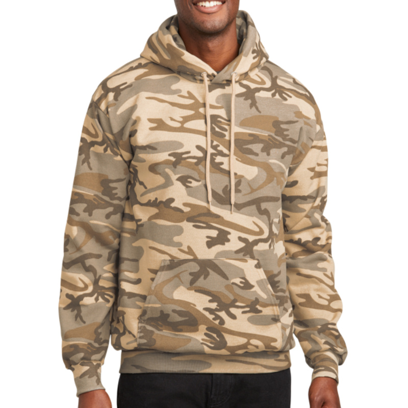 Camouflage Core Fleece Pullover 7.8oz 50/50 Hooded Unisex Sweatshirt Thumbnail